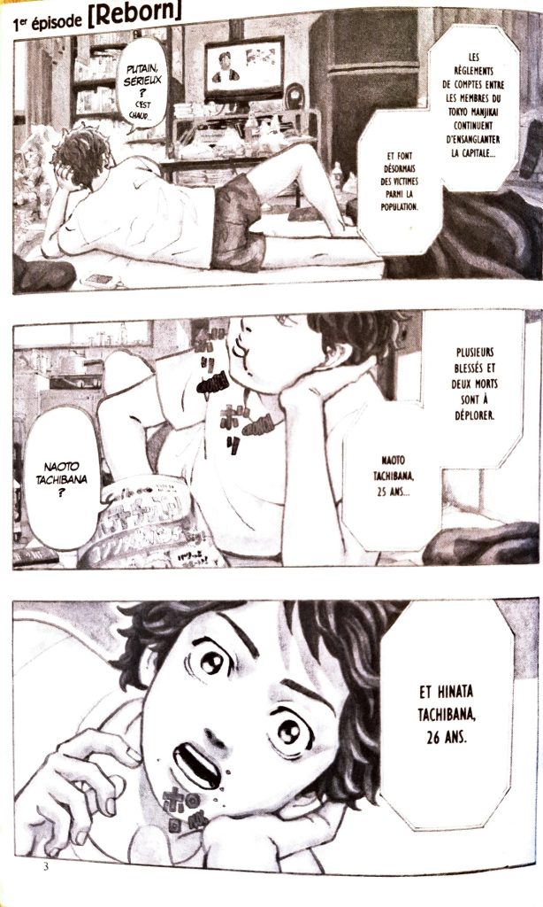 Contenu du Manga Tokyo Revengers de Wakui Ken au Japon de type Shonen