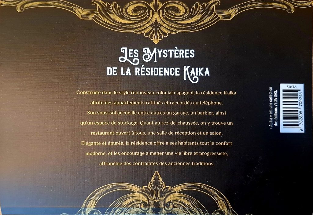 Manga Les Mystères de la Résidence Kaika