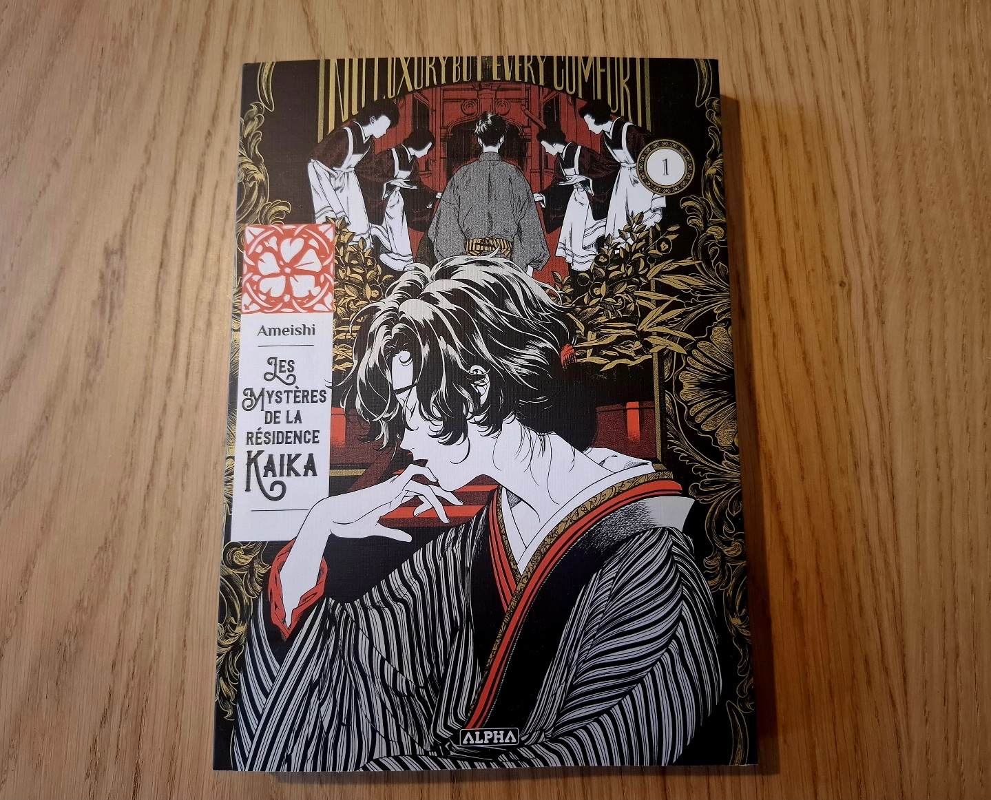 Manga Les Mystères de la Résidence Kaika - Couverture
