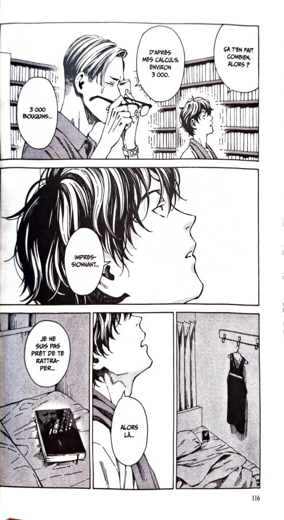 Contenu du manga Le bouquiniste